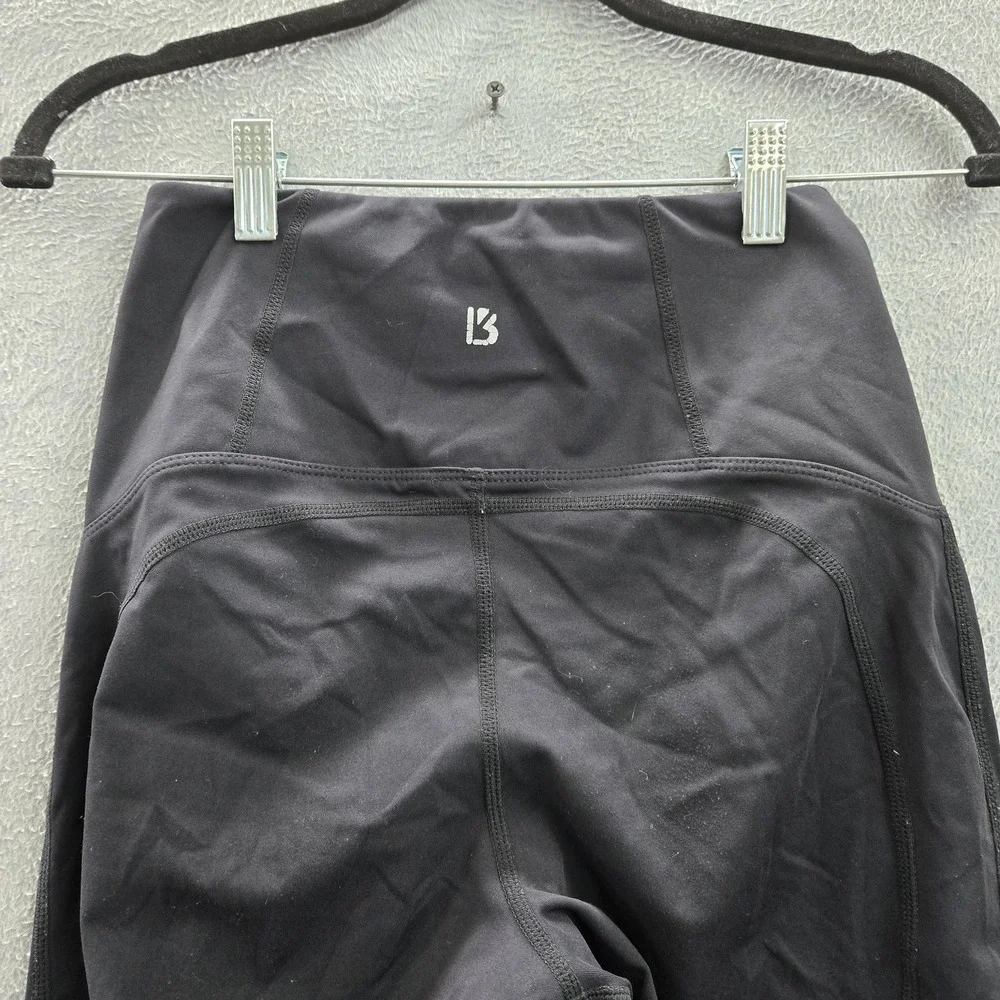 Buffbunny Women‎ Activewear Pants S Black Lycra Nylon Yoga Legging 28